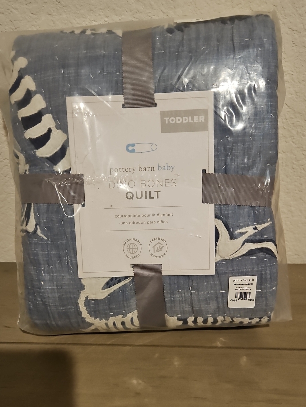 Pottery Barn Baby Dino Quilt